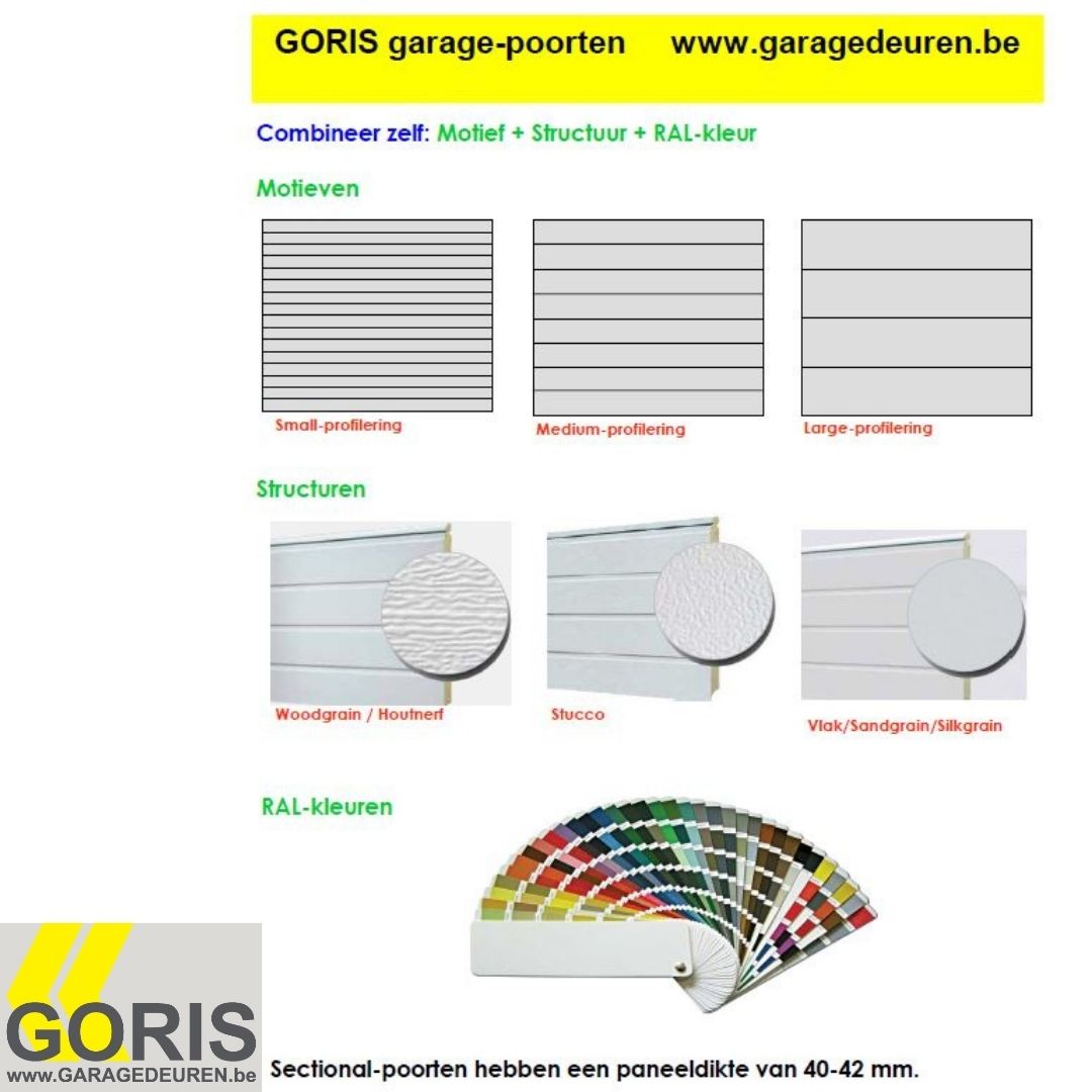 garagepoortinstallateurs Hoogstraten | GORIS garagedeuren